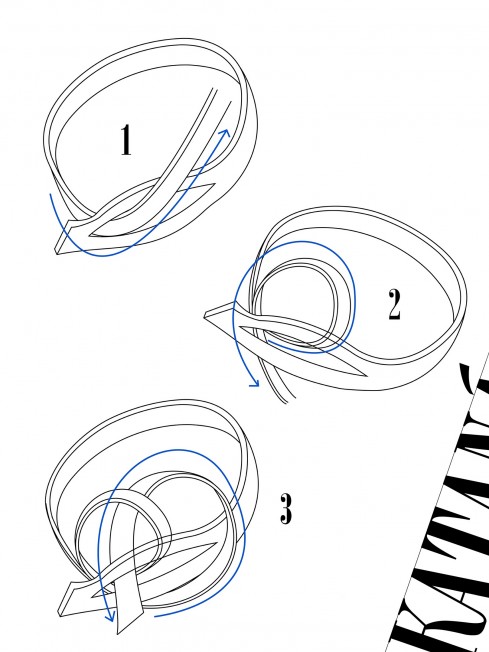 Ремешок на сумку-БРАСЛЕТ-держатель Брелока Унисекс Pi-INDIGO RADIX!